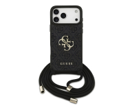 Guess Cord Stap Crossbody do iPhone 17 Pro Max czarny - 1365472 - zdjęcie 2